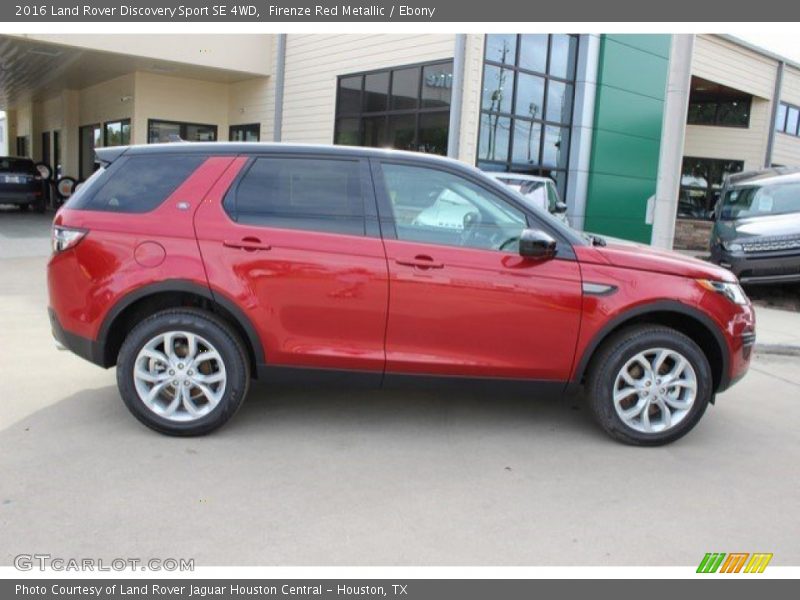 Firenze Red Metallic / Ebony 2016 Land Rover Discovery Sport SE 4WD