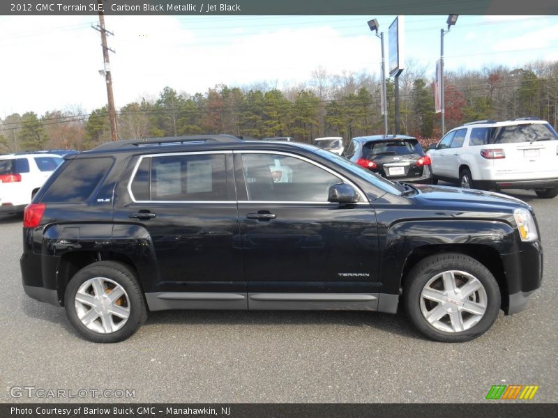 Carbon Black Metallic / Jet Black 2012 GMC Terrain SLE