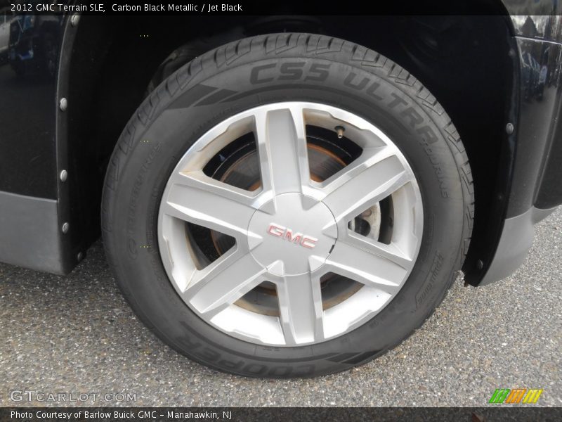 Carbon Black Metallic / Jet Black 2012 GMC Terrain SLE
