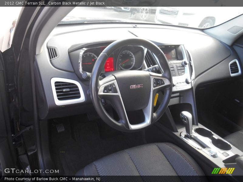 Carbon Black Metallic / Jet Black 2012 GMC Terrain SLE