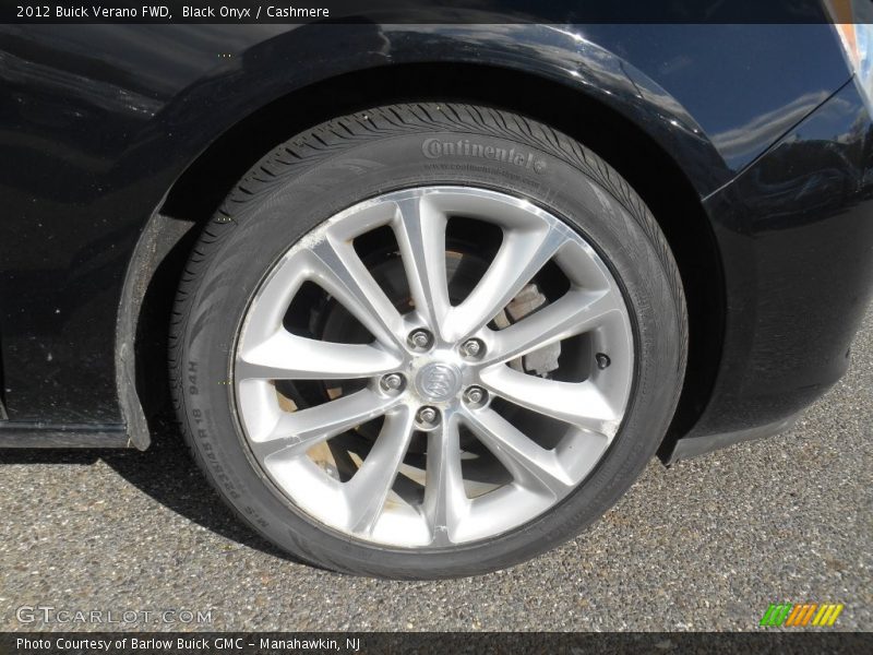 Black Onyx / Cashmere 2012 Buick Verano FWD