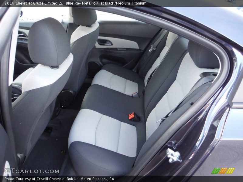 Blue Ray Metallic / Jet Black/Medium Titanium 2016 Chevrolet Cruze Limited LS