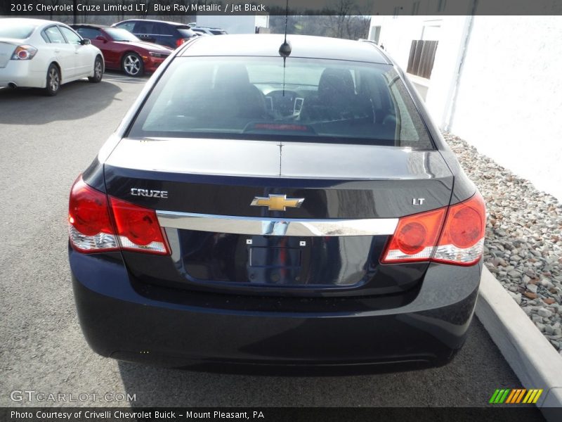 Blue Ray Metallic / Jet Black 2016 Chevrolet Cruze Limited LT