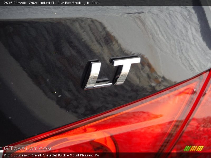 Blue Ray Metallic / Jet Black 2016 Chevrolet Cruze Limited LT