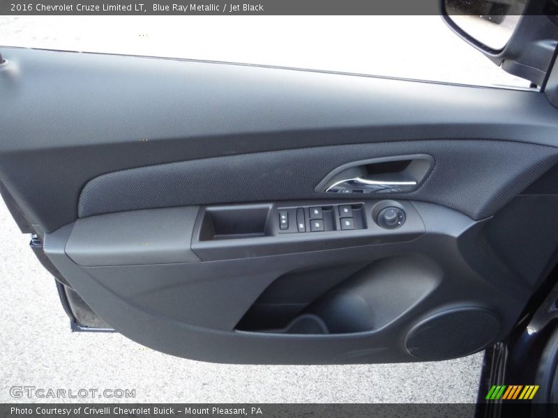 Blue Ray Metallic / Jet Black 2016 Chevrolet Cruze Limited LT