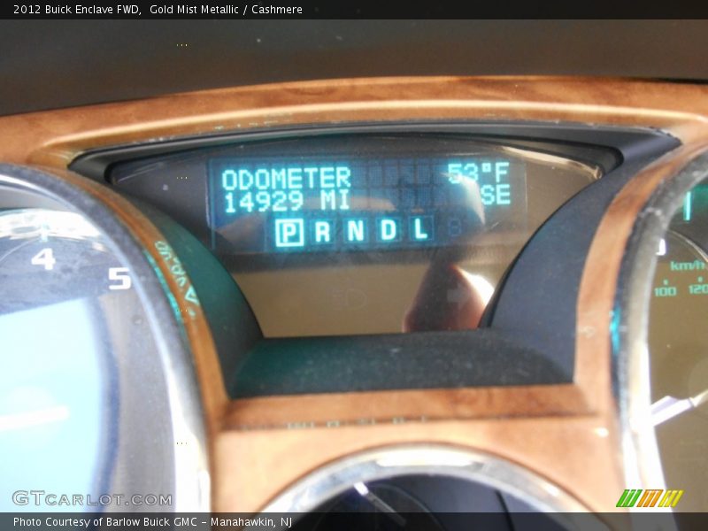 Gold Mist Metallic / Cashmere 2012 Buick Enclave FWD