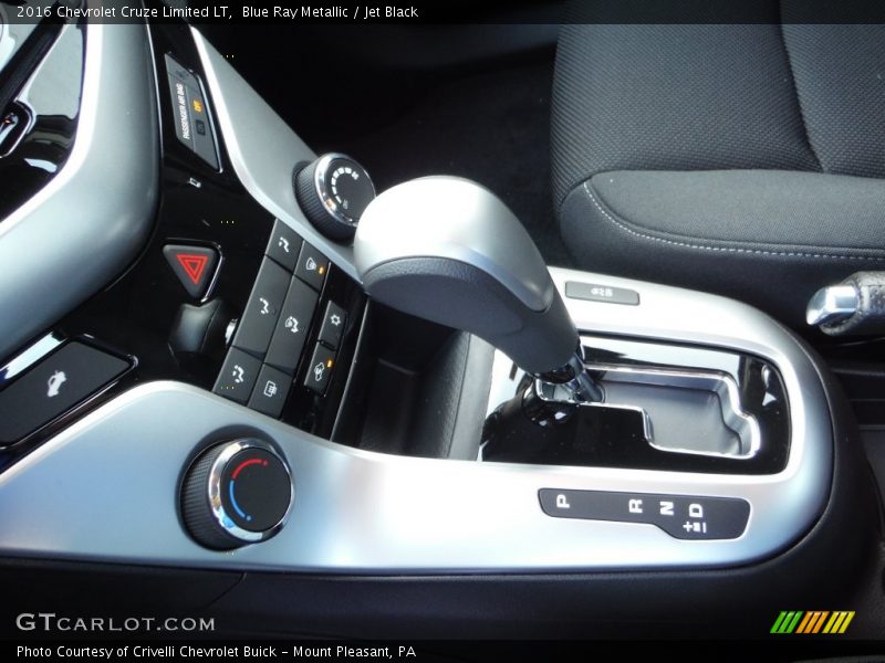 Blue Ray Metallic / Jet Black 2016 Chevrolet Cruze Limited LT