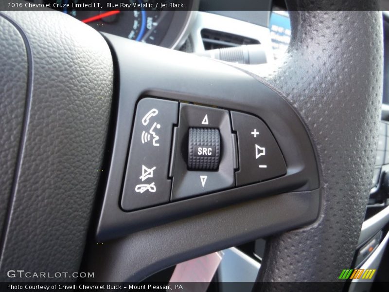 Blue Ray Metallic / Jet Black 2016 Chevrolet Cruze Limited LT