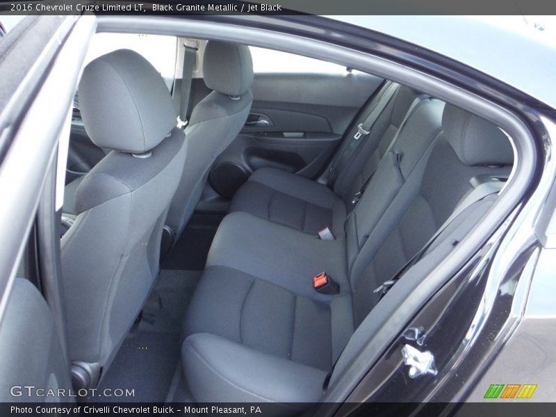 Black Granite Metallic / Jet Black 2016 Chevrolet Cruze Limited LT