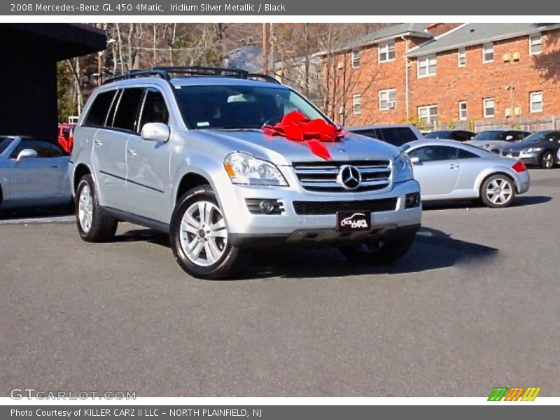 Iridium Silver Metallic / Black 2008 Mercedes-Benz GL 450 4Matic