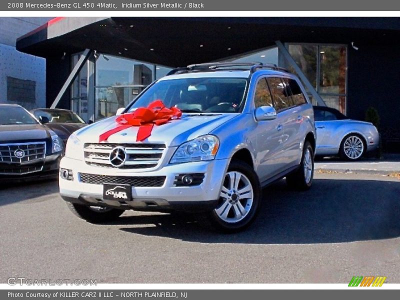 Iridium Silver Metallic / Black 2008 Mercedes-Benz GL 450 4Matic