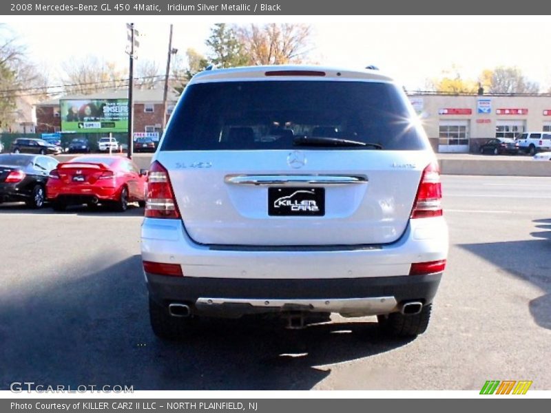 Iridium Silver Metallic / Black 2008 Mercedes-Benz GL 450 4Matic