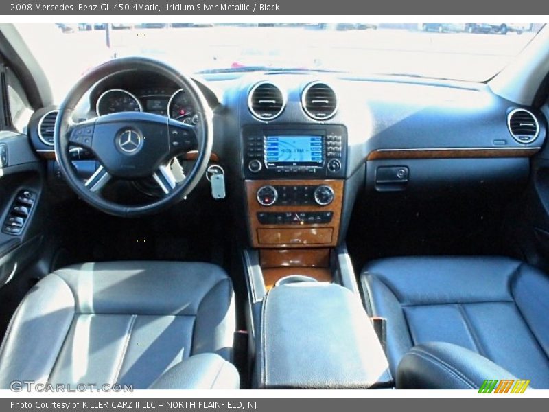 Iridium Silver Metallic / Black 2008 Mercedes-Benz GL 450 4Matic