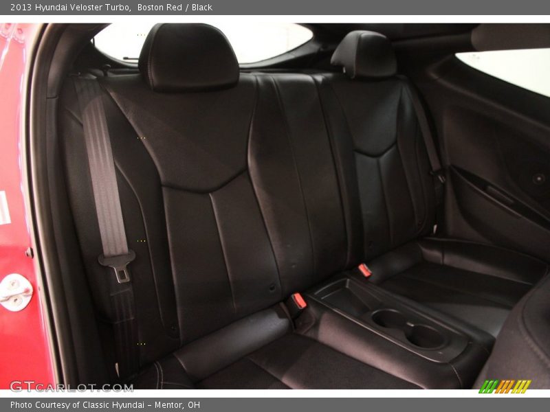 Rear Seat of 2013 Veloster Turbo
