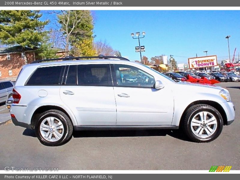 Iridium Silver Metallic / Black 2008 Mercedes-Benz GL 450 4Matic