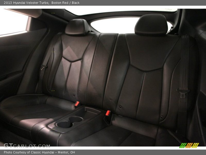 Rear Seat of 2013 Veloster Turbo