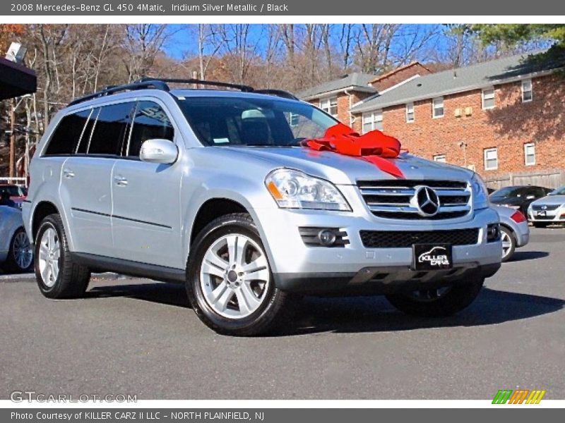 Iridium Silver Metallic / Black 2008 Mercedes-Benz GL 450 4Matic