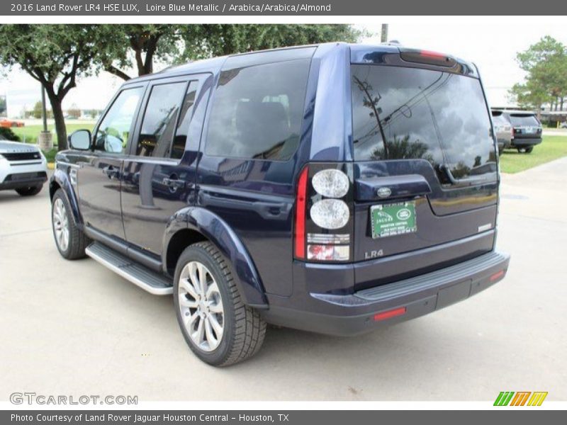 Loire Blue Metallic / Arabica/Arabica/Almond 2016 Land Rover LR4 HSE LUX