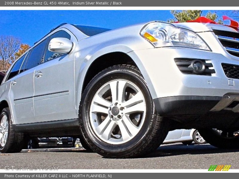 Iridium Silver Metallic / Black 2008 Mercedes-Benz GL 450 4Matic