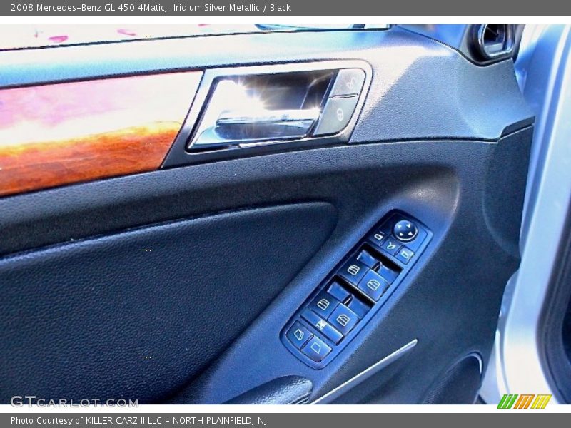 Iridium Silver Metallic / Black 2008 Mercedes-Benz GL 450 4Matic