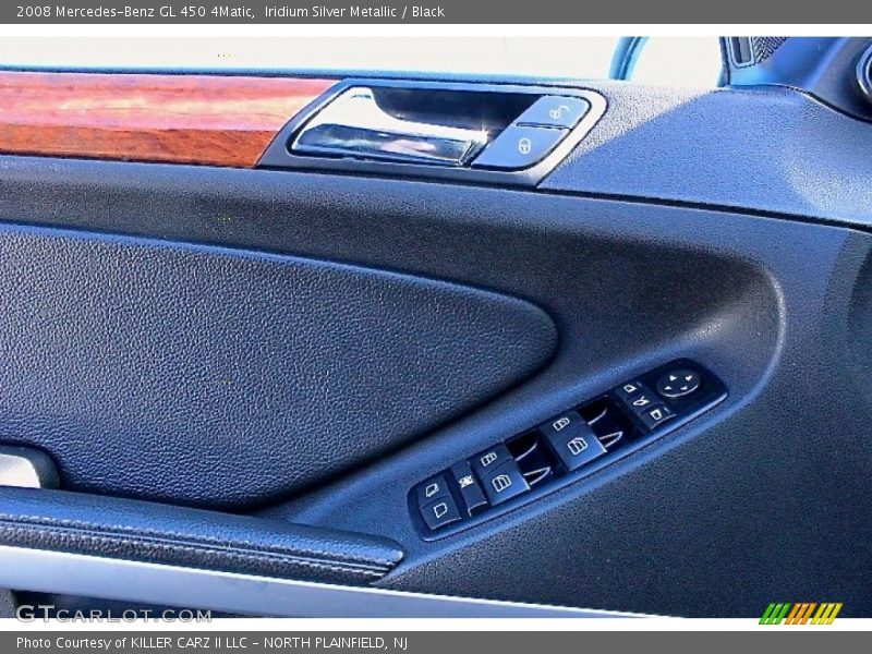Iridium Silver Metallic / Black 2008 Mercedes-Benz GL 450 4Matic