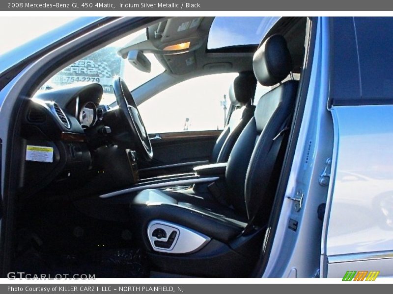 Iridium Silver Metallic / Black 2008 Mercedes-Benz GL 450 4Matic