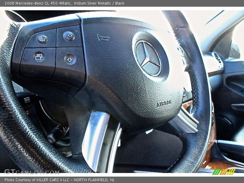 Iridium Silver Metallic / Black 2008 Mercedes-Benz GL 450 4Matic