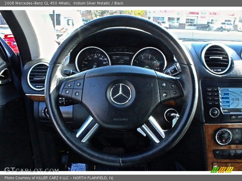 Iridium Silver Metallic / Black 2008 Mercedes-Benz GL 450 4Matic