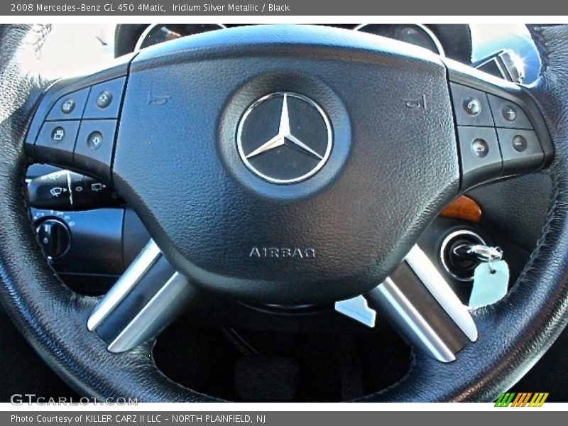 Iridium Silver Metallic / Black 2008 Mercedes-Benz GL 450 4Matic