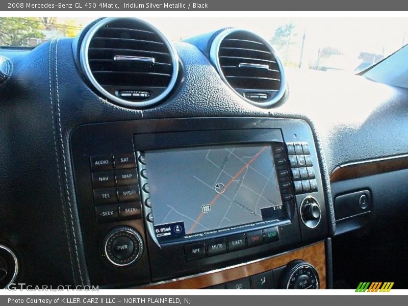 Iridium Silver Metallic / Black 2008 Mercedes-Benz GL 450 4Matic