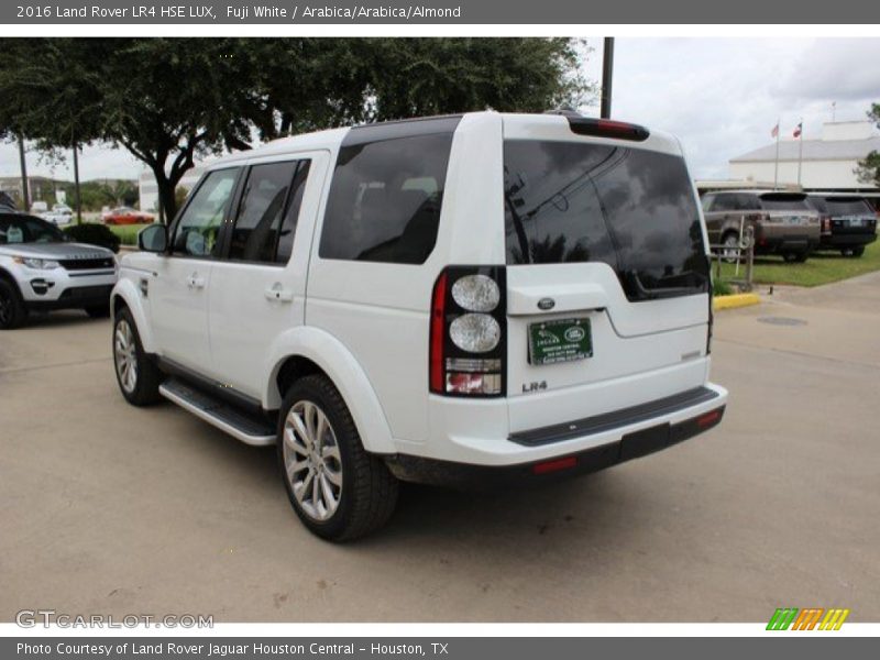 Fuji White / Arabica/Arabica/Almond 2016 Land Rover LR4 HSE LUX
