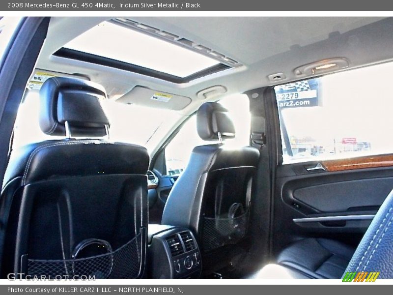 Iridium Silver Metallic / Black 2008 Mercedes-Benz GL 450 4Matic