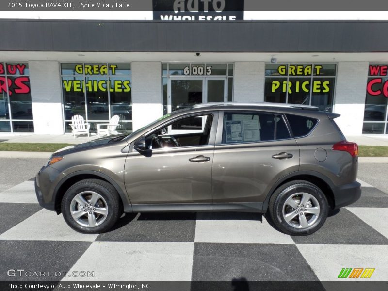 Pyrite Mica / Latte 2015 Toyota RAV4 XLE