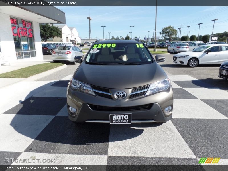 Pyrite Mica / Latte 2015 Toyota RAV4 XLE