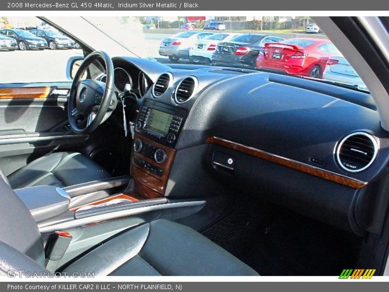 Iridium Silver Metallic / Black 2008 Mercedes-Benz GL 450 4Matic