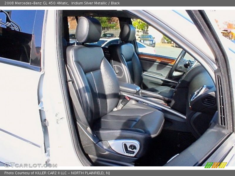 Iridium Silver Metallic / Black 2008 Mercedes-Benz GL 450 4Matic