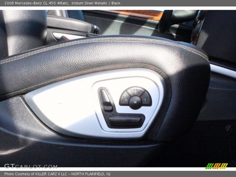 Iridium Silver Metallic / Black 2008 Mercedes-Benz GL 450 4Matic