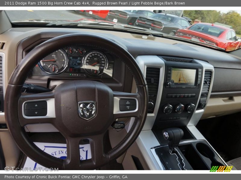 Rugged Brown Pearl / Light Pebble Beige/Bark Brown 2011 Dodge Ram 1500 Big Horn Crew Cab 4x4