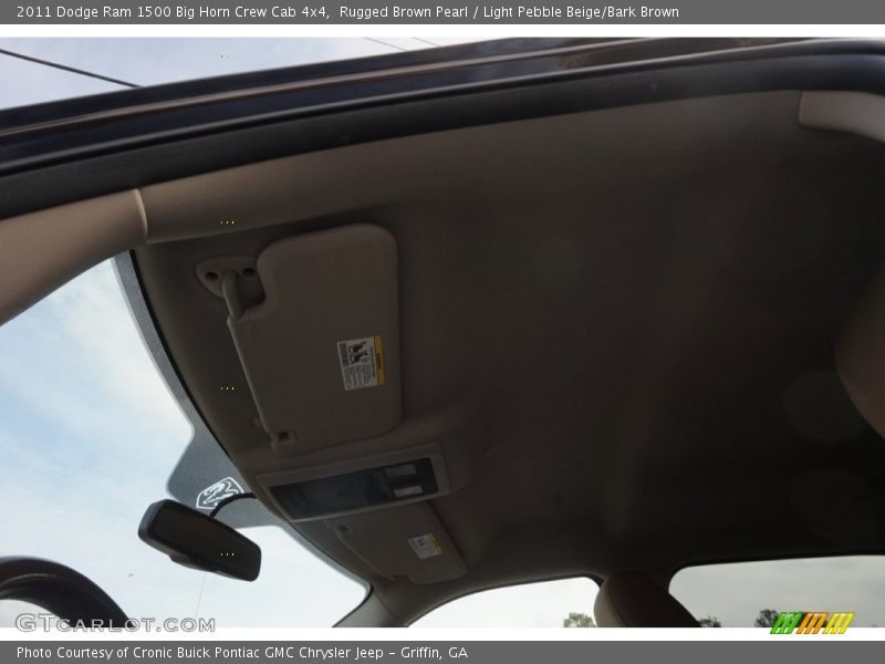 Rugged Brown Pearl / Light Pebble Beige/Bark Brown 2011 Dodge Ram 1500 Big Horn Crew Cab 4x4