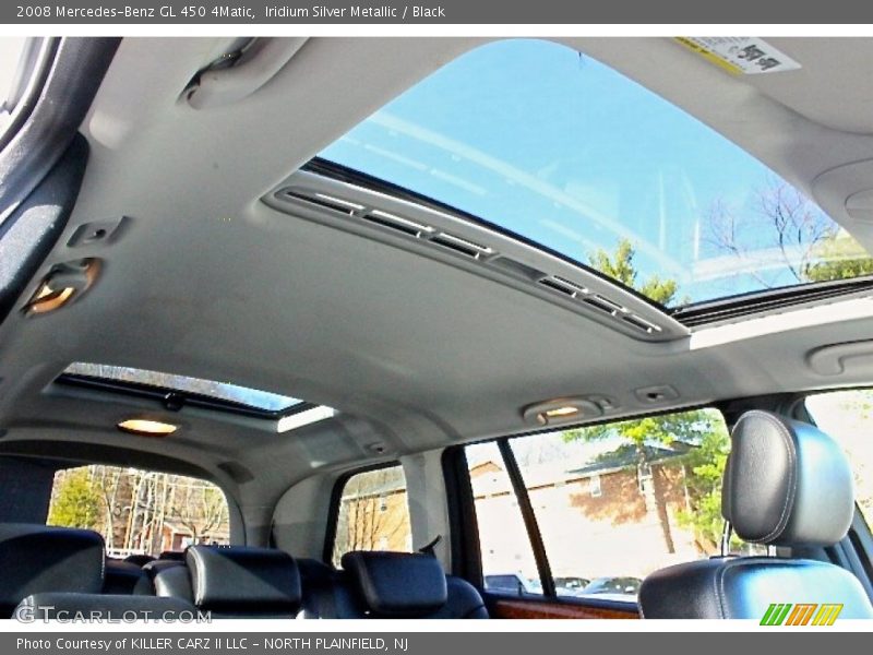 Iridium Silver Metallic / Black 2008 Mercedes-Benz GL 450 4Matic