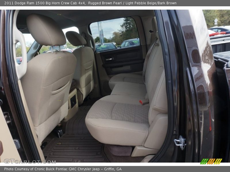 Rugged Brown Pearl / Light Pebble Beige/Bark Brown 2011 Dodge Ram 1500 Big Horn Crew Cab 4x4