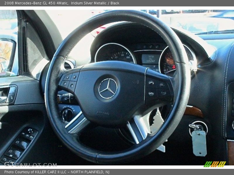 Iridium Silver Metallic / Black 2008 Mercedes-Benz GL 450 4Matic