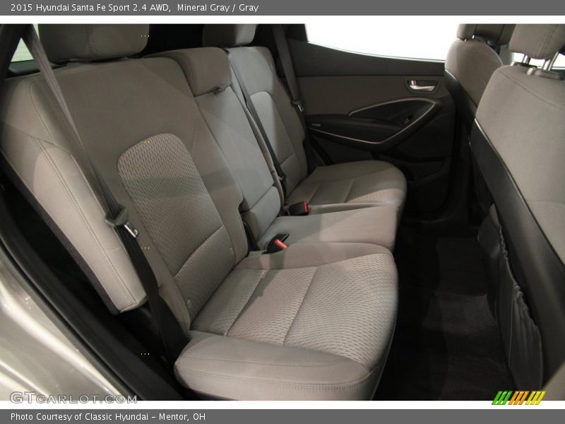 Mineral Gray / Gray 2015 Hyundai Santa Fe Sport 2.4 AWD
