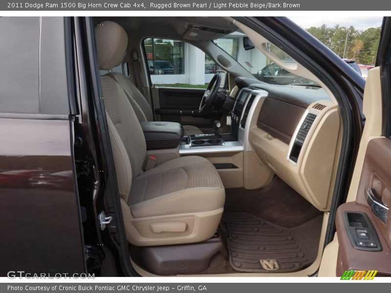 Rugged Brown Pearl / Light Pebble Beige/Bark Brown 2011 Dodge Ram 1500 Big Horn Crew Cab 4x4