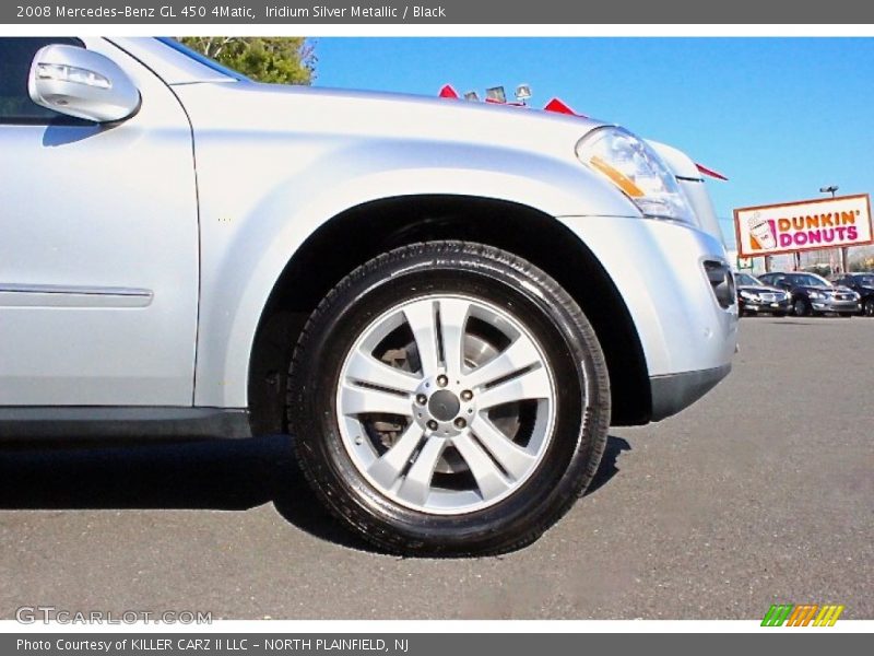 Iridium Silver Metallic / Black 2008 Mercedes-Benz GL 450 4Matic