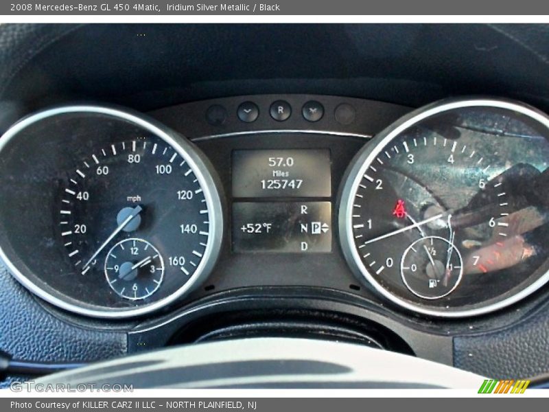 Iridium Silver Metallic / Black 2008 Mercedes-Benz GL 450 4Matic