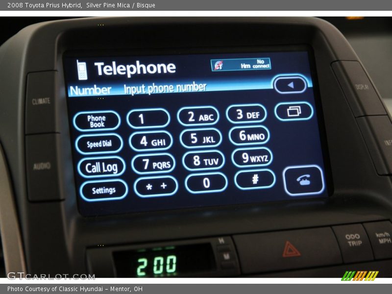 Silver Pine Mica / Bisque 2008 Toyota Prius Hybrid