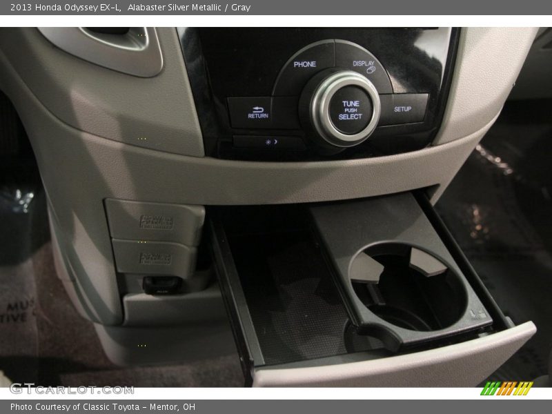 Alabaster Silver Metallic / Gray 2013 Honda Odyssey EX-L