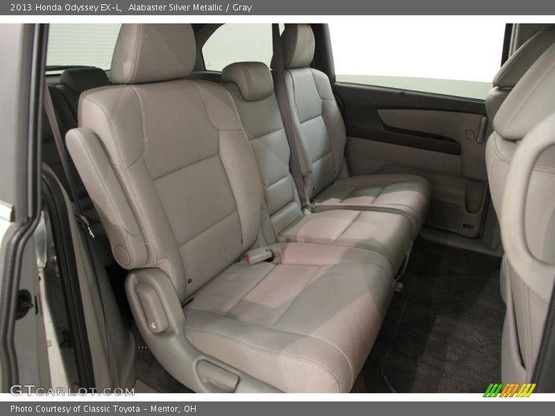 Alabaster Silver Metallic / Gray 2013 Honda Odyssey EX-L