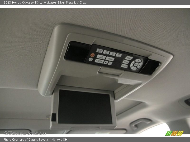 Alabaster Silver Metallic / Gray 2013 Honda Odyssey EX-L